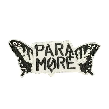 

4'' PARAMORE ROCK MUSIC BAND IRON ON EMBROIDERED PATCH