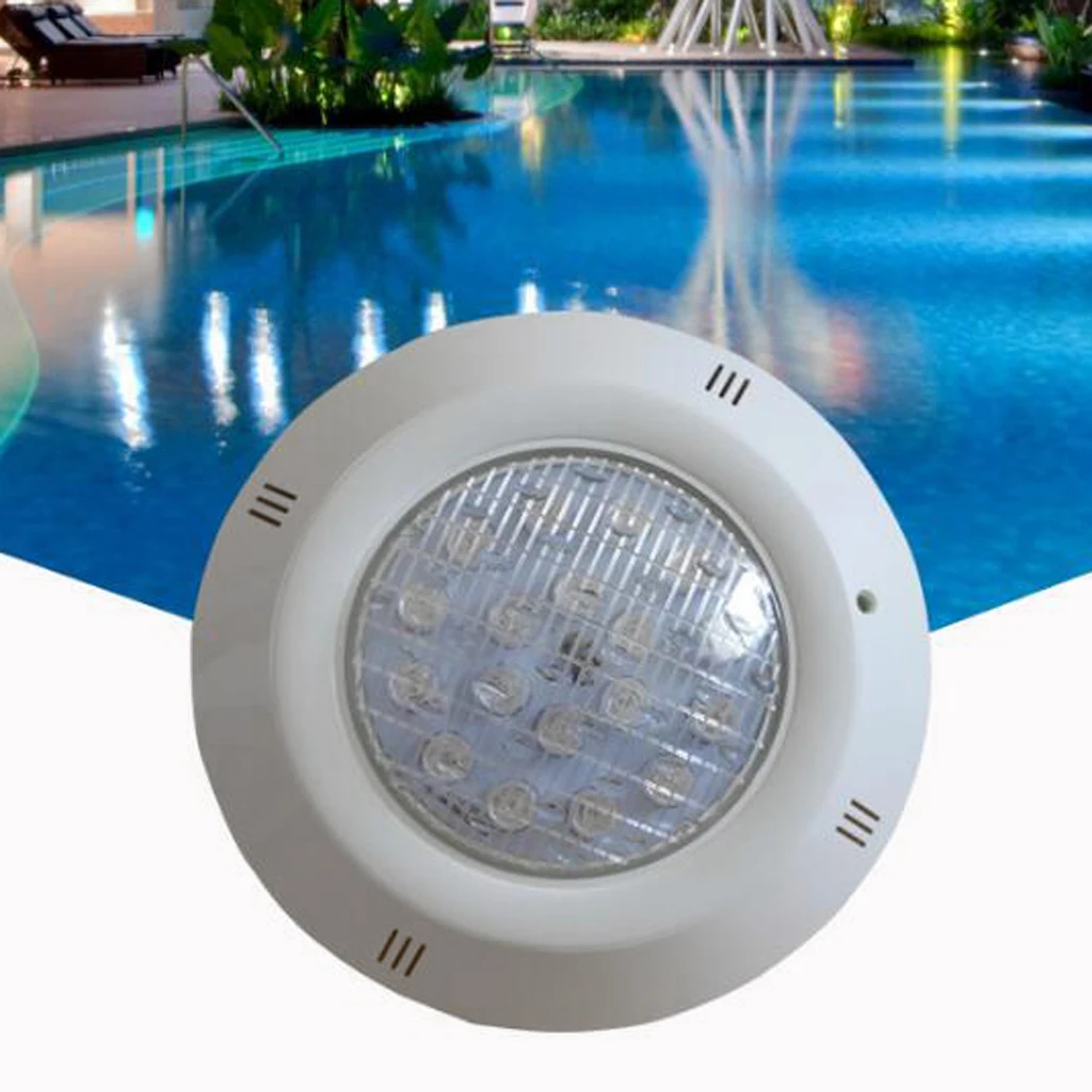 9W/12W/18W Swimming Pool Light LED Underwater Fountain Light Accessories - White