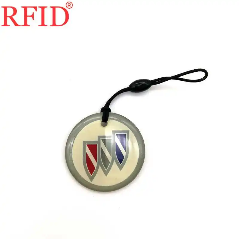 ID 125 кГц T5577 перезаписываемый брелок для ключей RFID бесконтактная пустая карта значок жетон тег брелок карта контроля доступа 1 шт - Цвет: 1pcs Random Color
