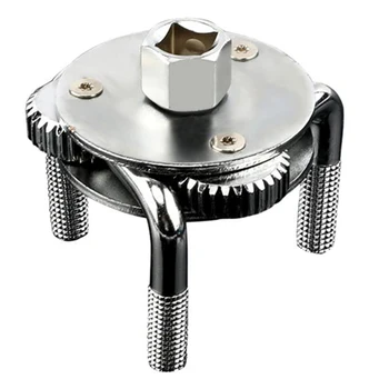 

WSFS Hot Car Oil Filter Wrench Tool Flat Three-Claw Round Three-Claw Machine Filter Wrench Filter Machine Oil Grid Removal Tool