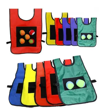 

Waistcoat With Sticky Ball Throwing Children Kids Outdoor Fun Sports Toy