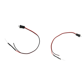 

2x 12V Flashing Dummy Fake Car Alarm Dash Mount LED Light(Blue&Red)