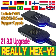 Livre o navio pronto usar realmente HEX-V2 atualização 21.3 versão interface vagcom professional oanl código de digitalização para vw-audi das auto vins st32f405