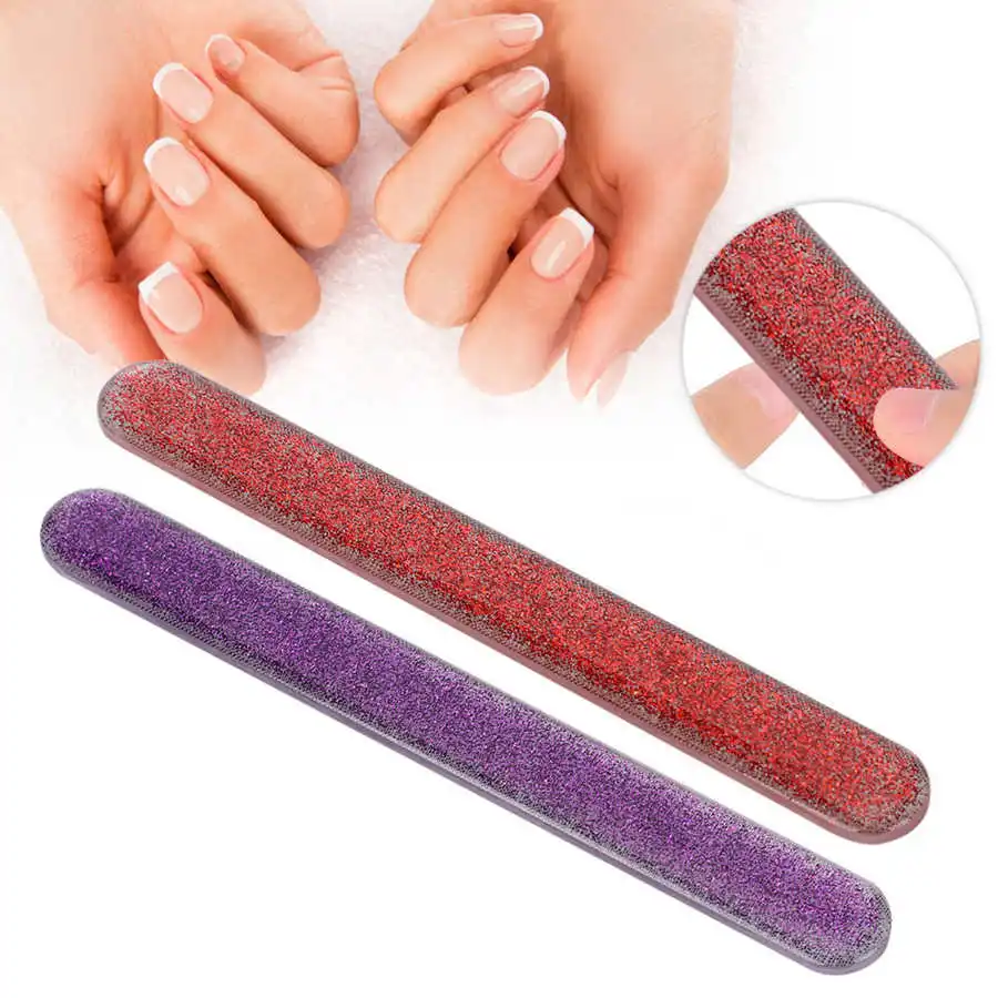 1pc Nail Art Polishing Grinding File Professional Nano Glass Nail File