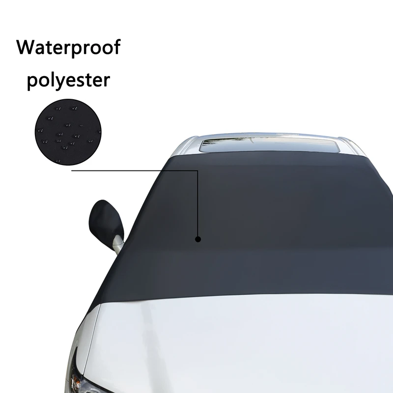 

Car Snow Block Snow Block Car Front Windshield Cover Snow File Anti-Frost Anti-Icing Half Car Clothing Car Cover Protective
