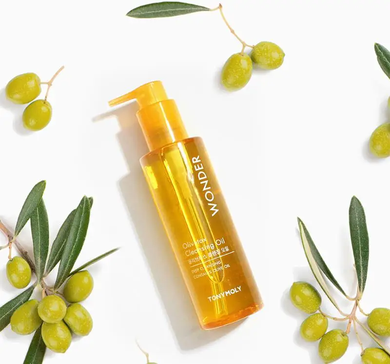 TONYMOLY Wonder Olive Tox очищающее масло, 190 мл, испанское оливковое масло, очищающее средство для лица, средство для снятия макияжа с черных точек, сужающее поры