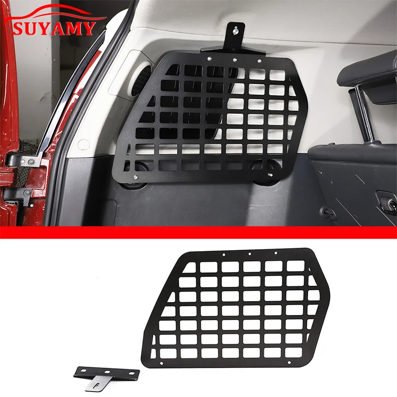 For-Toyota-FJ-Cruiser-07-2021-Trunk-Side-Window-Storage-Rack-Aluminum ...