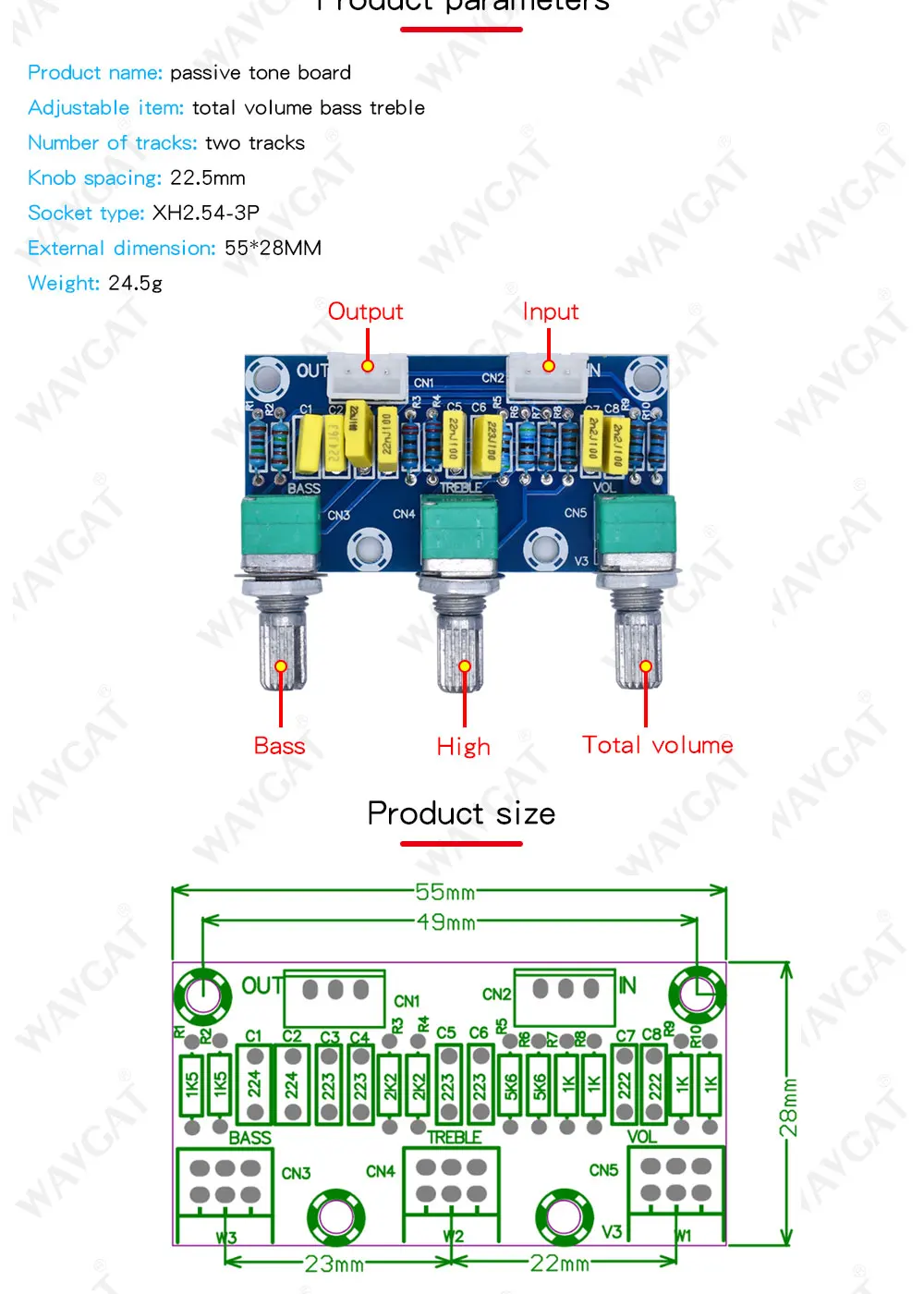 패시브 톤 제어 프리앰프 (Passive Tone Control Pre Amp) 네이버 블로그