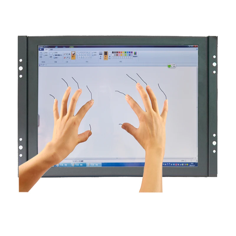 ZHIXIANDA Mini LCD 8 дюймов PCAP открытая рамка сенсорный экран монитор 1024*768 4:3 соотношение
