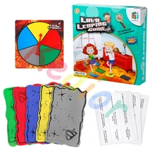 Настольная игра пол Лава детская вращающаяся карточная игра семейная физическая активность Веселые прыжки игры домашние и уличные детские игрушки