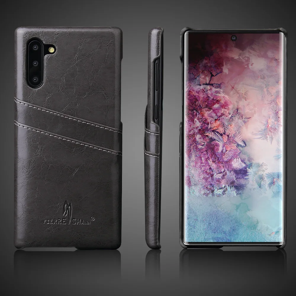 Роскошный деловой кожаный чехол для Samsung Galaxy Note 10 9 8 S8 S9 S10 Plus S10E Note10 + Карманный