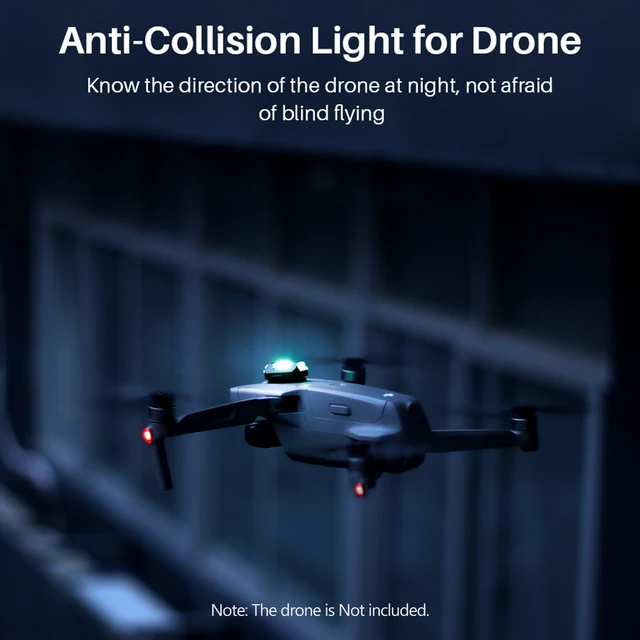 Ulanzi Drone Strobe Blinklicht 3 Farbe Langsam Schnelle Blinkende