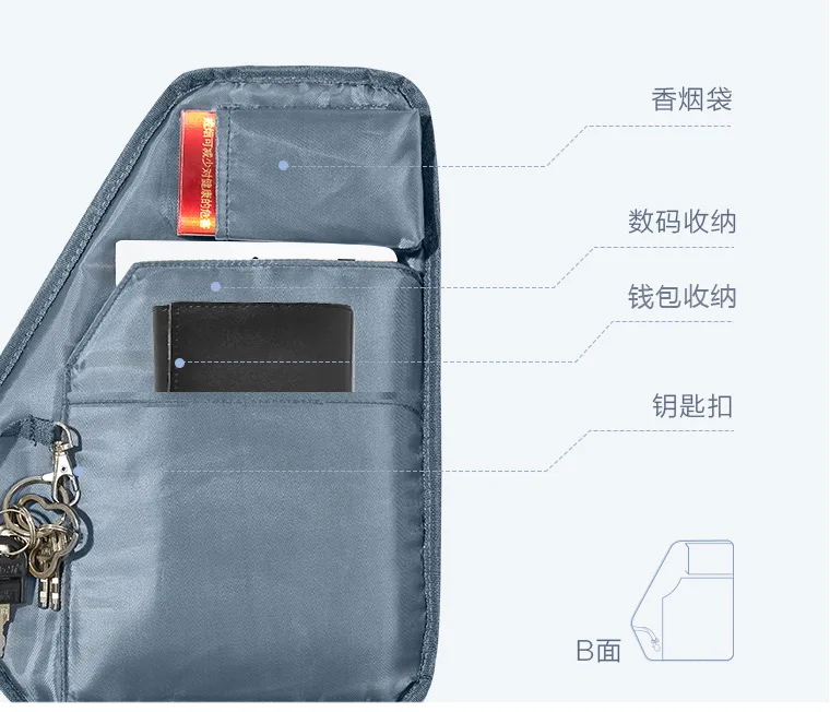 Геометрическая Противоугонная сумка для переноски, мужская сумка, нагрудная сумка на плечо, многофункциональная сумка для отдыха