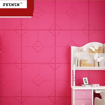 

Home 3d TV background wall living room children's room bedroom three-dimensional wall sticker soft pack crash foam sticker