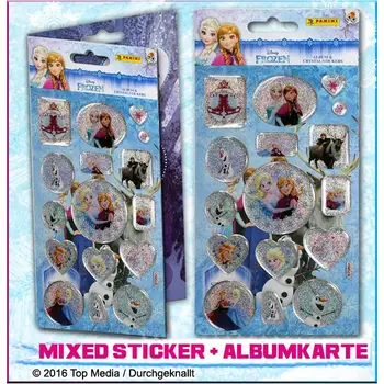 

Frozen 077114D. Album and stickers. Display 30 units.