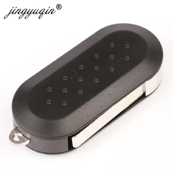Keyforkess 3 Pulsanti del Telecomando Flip Pieghevole Chiave Shell Fob per Citroen Jumper Fit Peugeot Boxer 2008-2015 Caso di Sostituzione - Jingyuqin 3 Pulsanti del Telecomando Flip Pieghevole Chiave Shell Fob per Citroen Jumper Fit Peugeot