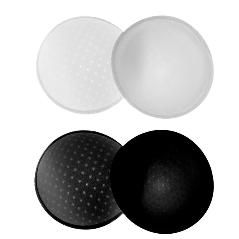 

3Pairs Bikini Inserts Chest Pad Soft Sponge Round Bra Pads Breast Enhancer Chest Cups Swimsuit Padding Intimate Accessories