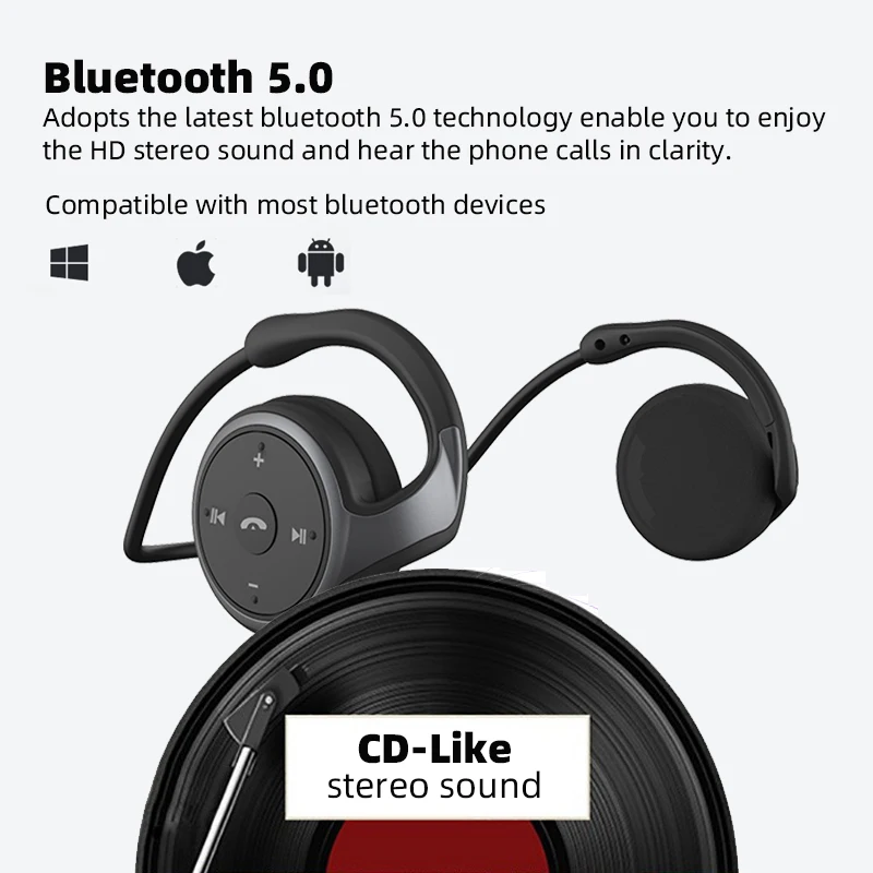 A6 наушники беспроводные bluetooth 5.0 12 часов Музыка наушник удобный блютуз гарнитура