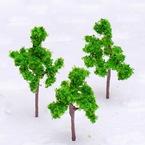 50 Model Pine Tree Train Railway Diorama Scene Landscape Buidling N Z Scale