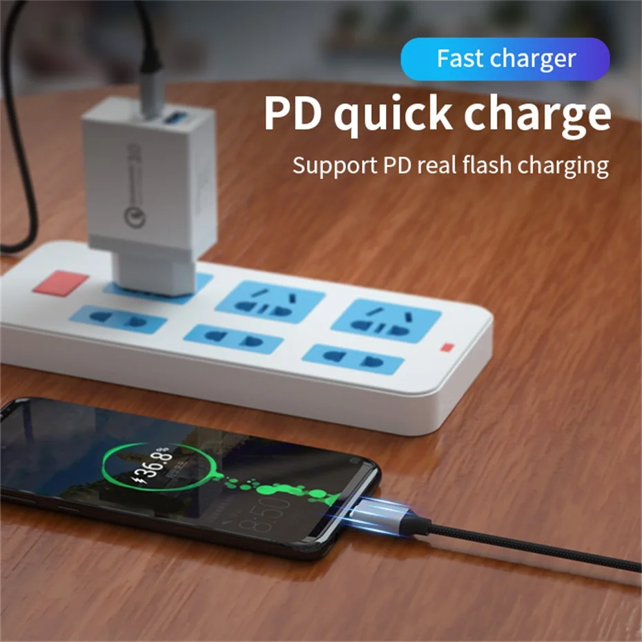 Кабель PD типа C USB кабель для быстрой зарядки 4 0 QC 3 1 gen1 устройств Samsung imac Type и