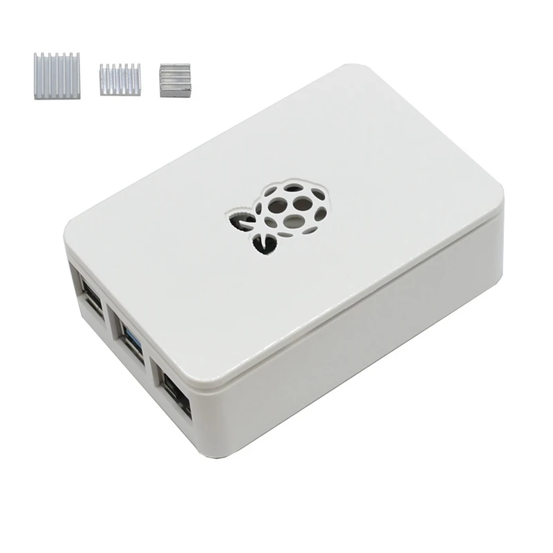 Для Raspberry Pi чехол Корпус коробка V4 с радиатором для Raspberry Pi 4B
