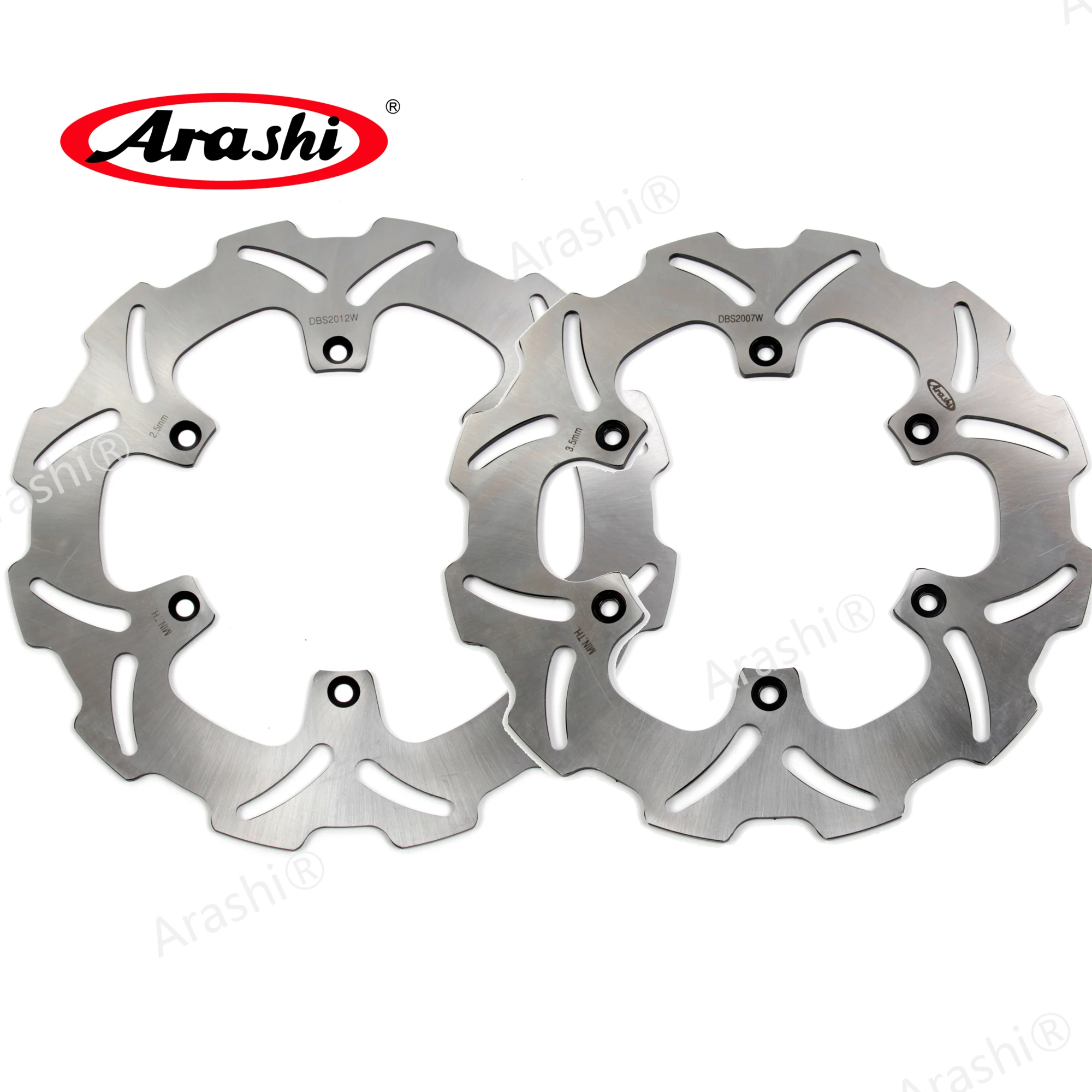 

Arashi 1 Set Front Rear Brake Disc Rotor For YAMAHA WR125 WR250 WR250F WR426F 2001 CNC Aluminum Motorcycle Disk WR 125 250 WR F