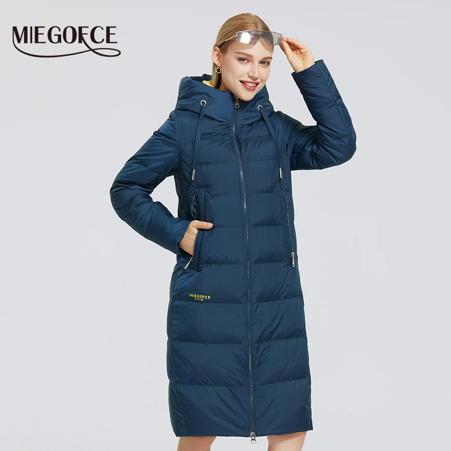 MIEGOFCE 2020 New Winter Womens Jacket Long Warm