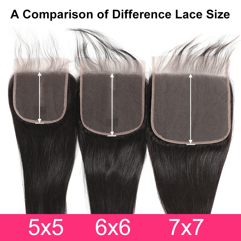 Габриэль 6x6 Кружева Закрытие бразильские Sraight remy волосы натуральный цвет 8-22 дюймов человеческие волосы закрытие бесплатно/средний/три части