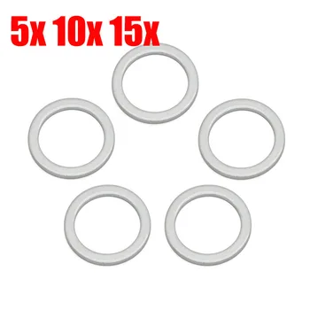 

5X 10X 15x Oil Drain Plug Washers Gasket Sump For Volvo V40 S60 V70 Porsche 911 Boxster