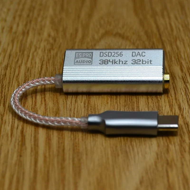 ALC5686 Upgrade USB C to 3 5mm Headphone Adapter HiFi Type C to Aux Audio Jack 32Bit 384Khz Hi Res Portable Amplifier DAC Dongle