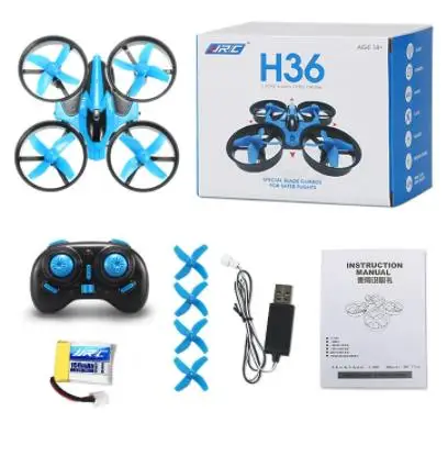 JJR/C JJRC H36 мини Квадрокоптер 2 4 ГГц 4CH 6 осевой скоростной 3D флип Безголовый режим RC