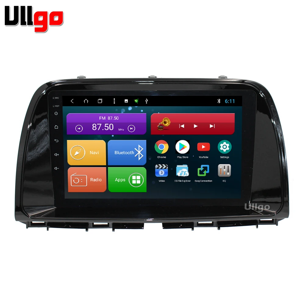 Автомагнитола с 9 дюймовым дисплеем восьмиядерным процессором Android 8 1 dvd gps радио
