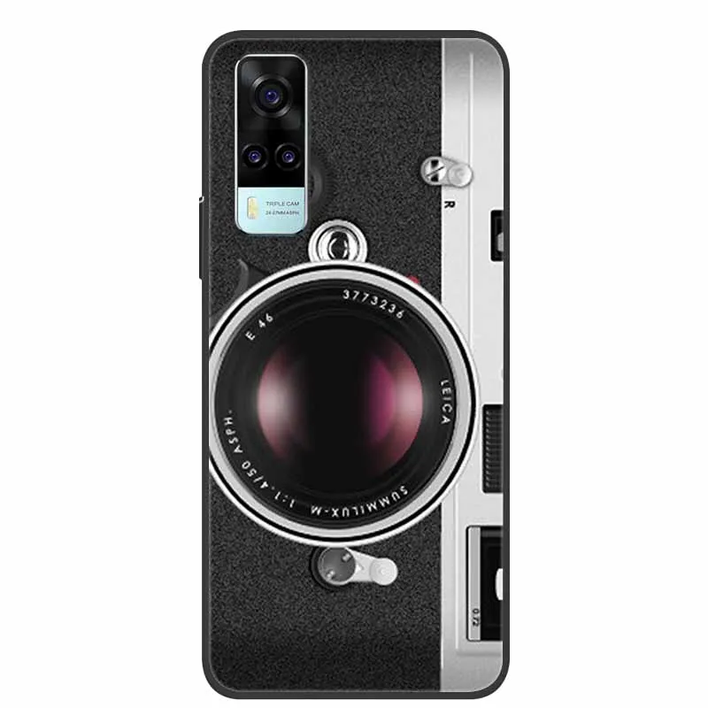 Cute Cartoon Shockproof Soft Silicone TPU Back Cover - Enhanced Protection and Style