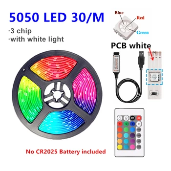 

RGB LED Strip 5v USB 2835/5050 LED Strip Light RGBW Ambient Light Strip Flexible Lamp Tape For Room TV Decoration Festoon Light