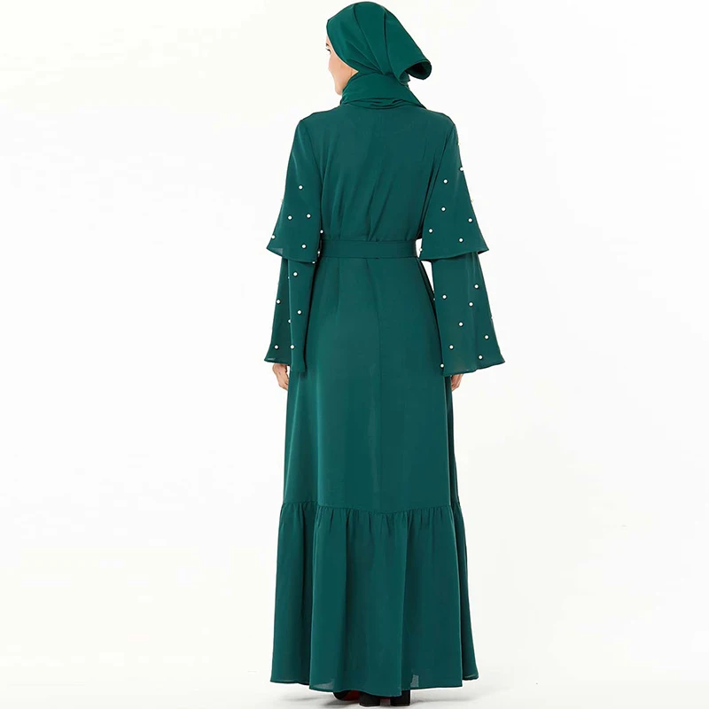 Размера плюс арабская абайя Дубай мусульманский хиджаб платье турецкие платья Рамадан мусульманская одежда для женщин джилбаб кафтан марокаин кафтан