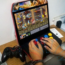 Powkiddy новая A10 12 дюймов HD экран 4 Гб Ретро игровая консоль с коромыслом аркадная ностальгическая боевая игра поддержка подключение к телевизору