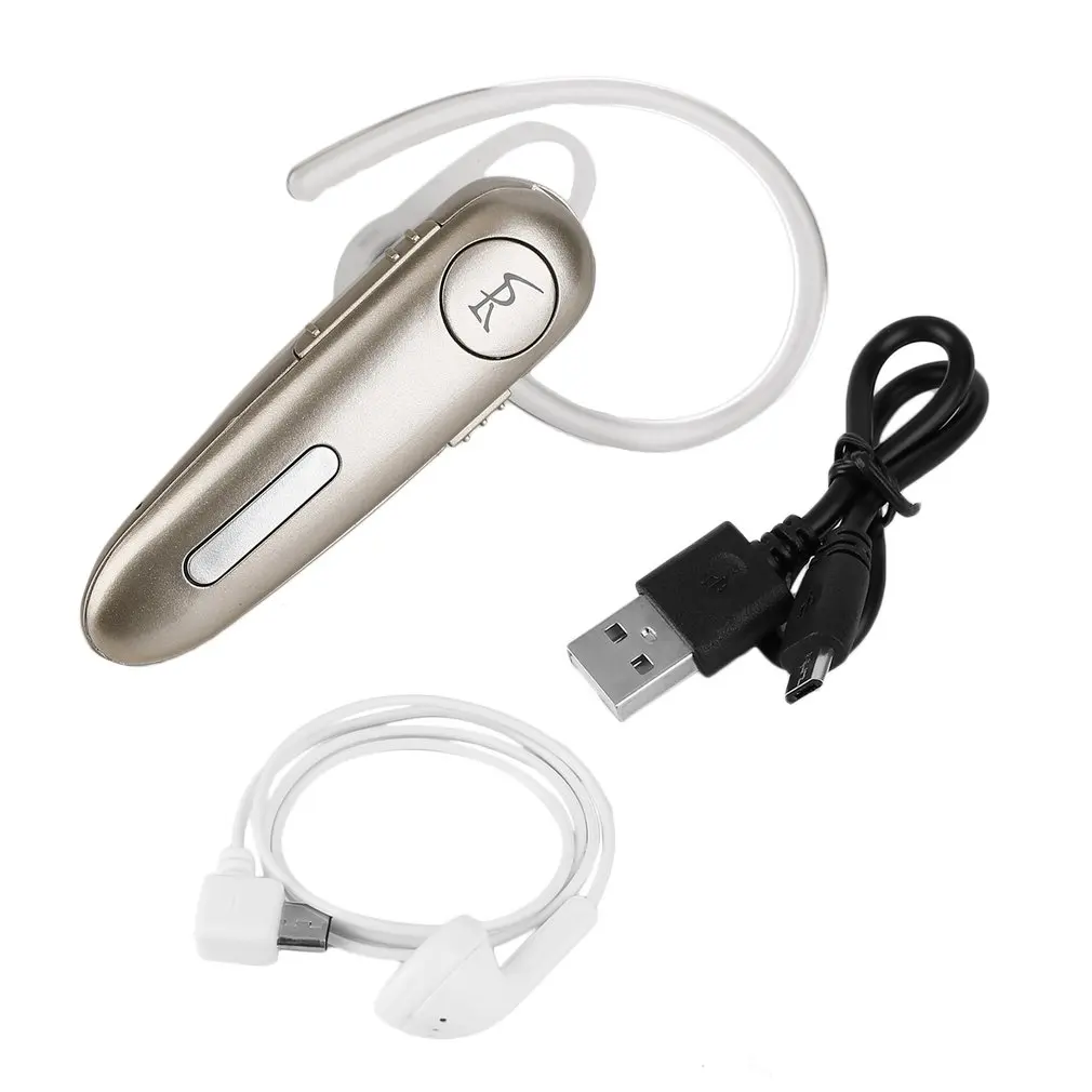 Белый Универсальный R5 A1513A чип беспроводные наушники стерео Бас удобные для ношения шумоизоляция Заушник наушники - Цвет: Белый