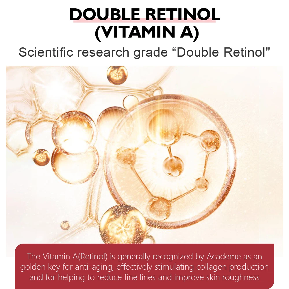 VIBRANT GLAMOUR Retinol Face Cream Anti-Aging Remove Wrinkle Firming Lifting Whitening Brightening Moisturizing Facial Skin Care 1ef722433d607dd9d2b8b7: Asia