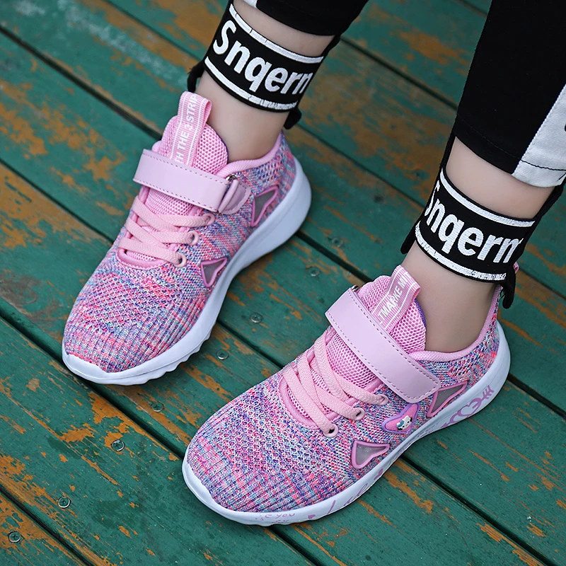 Spring/Autumn winter Children Boys toddler Girls Sports boost Brand Breathable Outdoor Kids Sneakers Boy Running Shoes EUR26-37