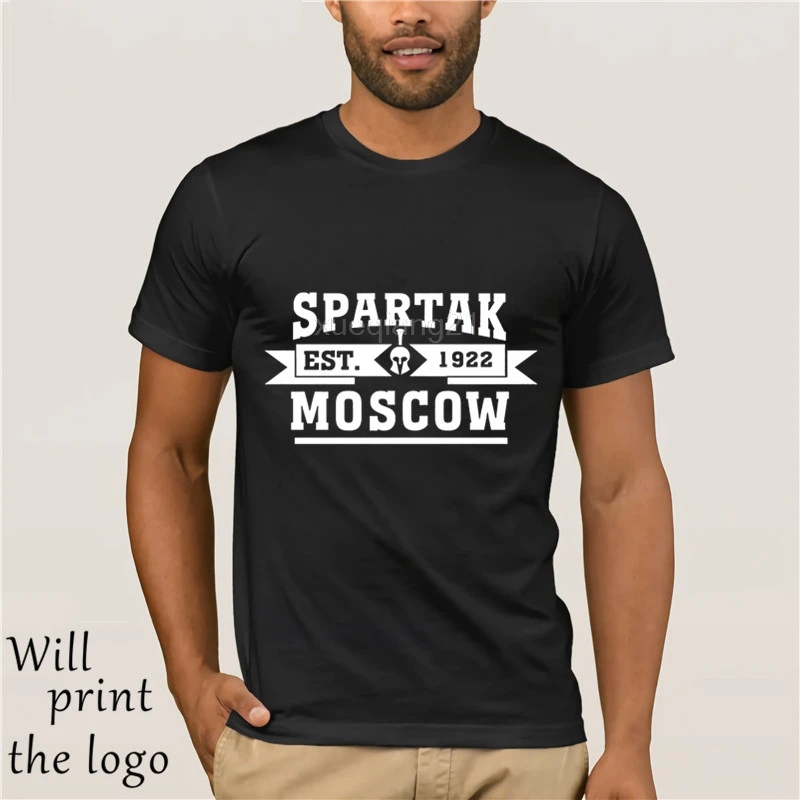 Футболка Spartak с принтом Fresco Повседневная футболка Русская Премьер-Лига Camiseta Fernando