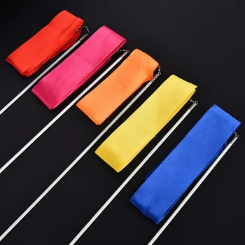 

4M Professional Gym Ribbons Art Gymnastic Ballet Streamer Dance Ribbon Rhythmic