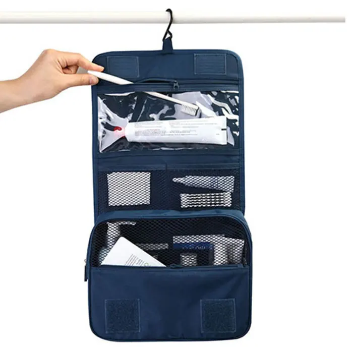 Hot Selling Hanging Travel Toiletry Bag Large Capacity Cosmetic Toiletry Travel Organizer for Women Men with Hook