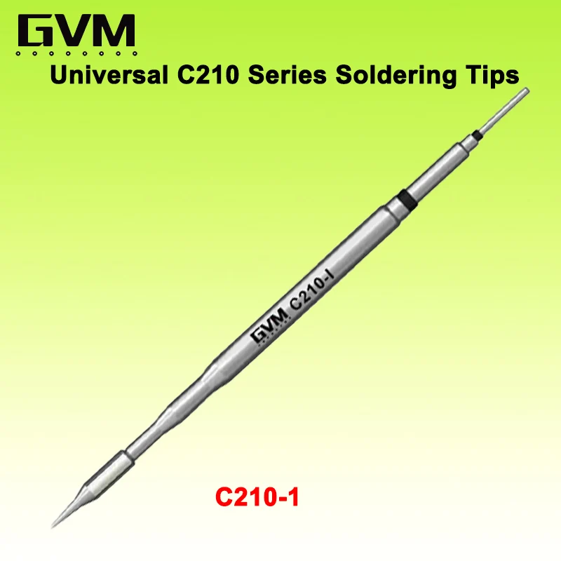 SUNSHINE GVM C210 Soldering Tip Lead-free JBC T210 T26 T26D S21 Tips Fast Heating C210-I/IS/K for SMD Welding | Инструменты