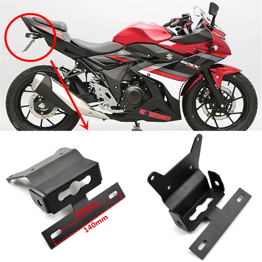 Kennzeichen Halter Für GSX250R GSXR250 GSX R 250 Motorrad Schwanz  Ordentlich Eliminator Registrierung Platte|Covers \u0026 Ornamental Mouldings| -  AliExpress