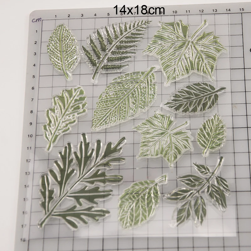 Leaves Clear Stamps 02