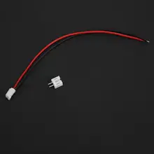 50 шт. JST 2,0 мм 2 Pin гнездовой разъем мини-разъем с 120 мм Шнур для LI-PO Батарея