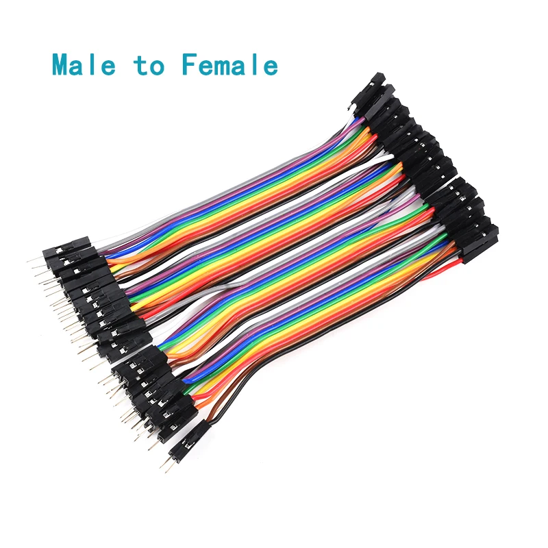 Dupont Line 10CM 20cm 30cm 40Pin Male to Male to Female and Female Jumper Wire Dupont Cable for Arduino DIY KIT dupont wire jumper cable kit