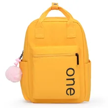 Большой Вместительный Многофункциональный школьный рюкзак с буквенным принтом для девочек, корейский рюкзак для отдыха, свежий рюкзак для путешествий