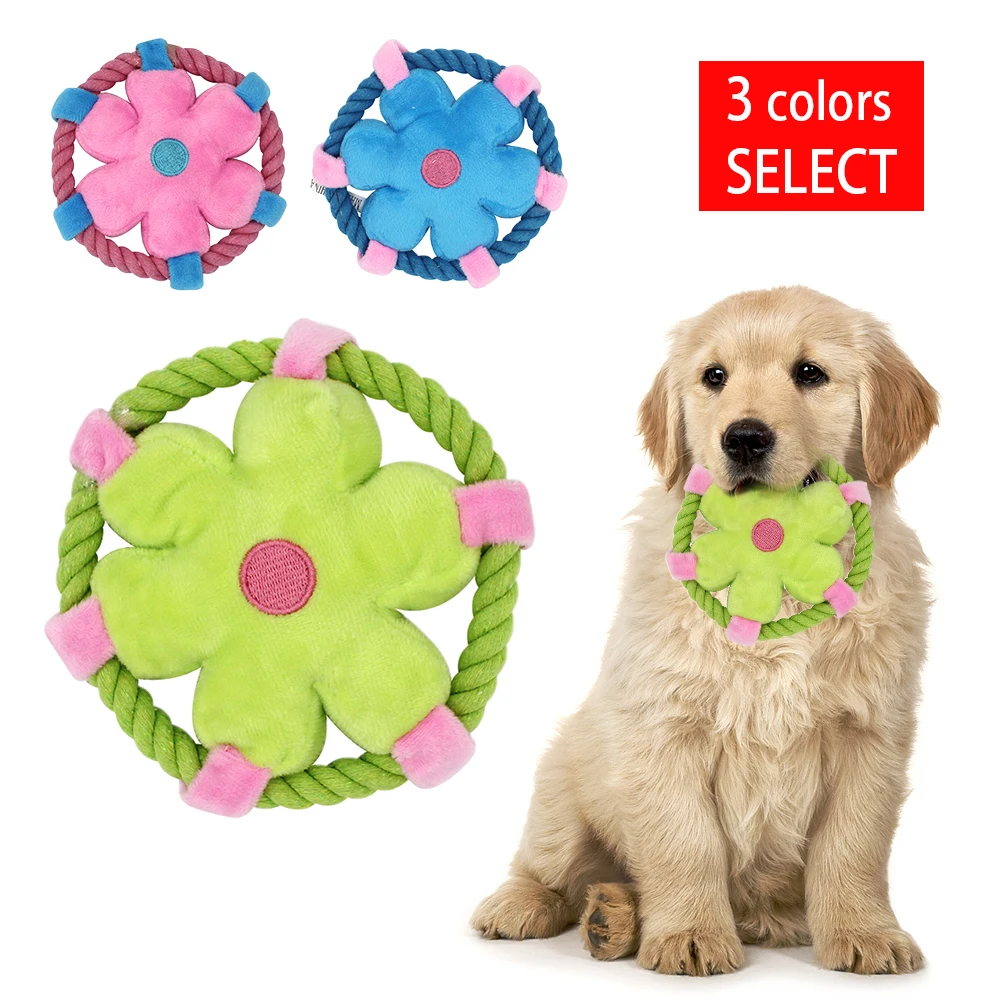 

Dog Molar Plush Toy Rope Soft Dog Toys Fleece Plush Material Bite Resistant Cleaning Teeth Chew Puppy Cartoon Funny Training