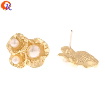 

Cordial Design 50Pcs 15*18MM Jewelry Making/Earrings Stud/Imitation Pearl/DIY Jewelry Accessories/Hand Made/Earring Findings